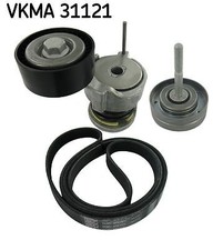 SKF Spannrollensatz für den Nebentrieb SEAT, SKODA, VW VKMA31121