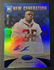 2013 Panini Certified - New Generation Blue Signatures #285 Chris Thompson /100