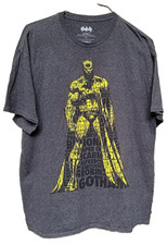 Batman T-Shirt XL Gotham Movie Superhero Cartoon DC Comics Bruce Wayne