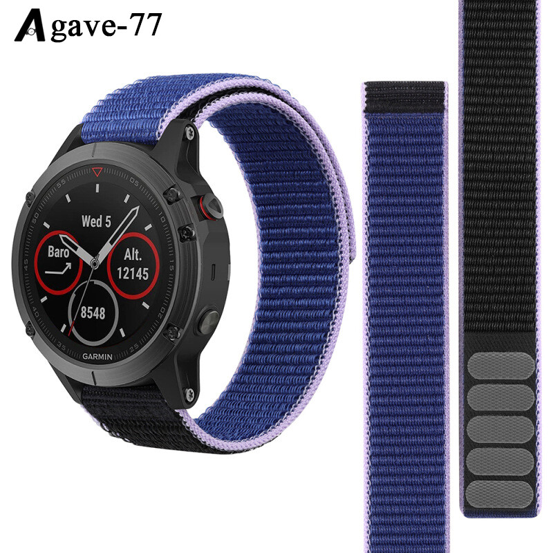22mm 26mm Watch Band For Garmin Enduro UltraFit Loop Nylon