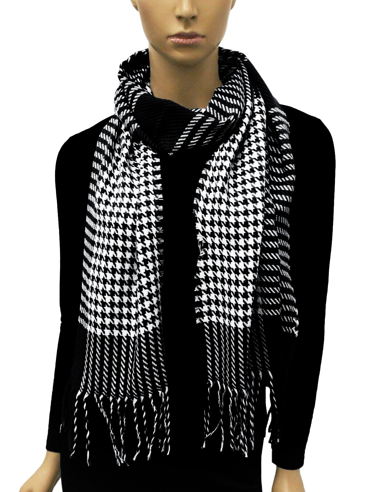 Fashion Scarf FS40102-HoundTooth (Pack of 6)