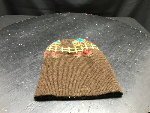 Vintage Kmart Beanie Brown See Pictures 