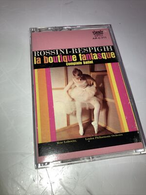 V2-63 ROSSINI-RESPIGHI La Boutique Fantasque Complete Ballet AR-C-711 Artia