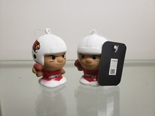 Lot Of 2 Louisville Cardinals College Squeezy Mates 2.5inch Football Player...
