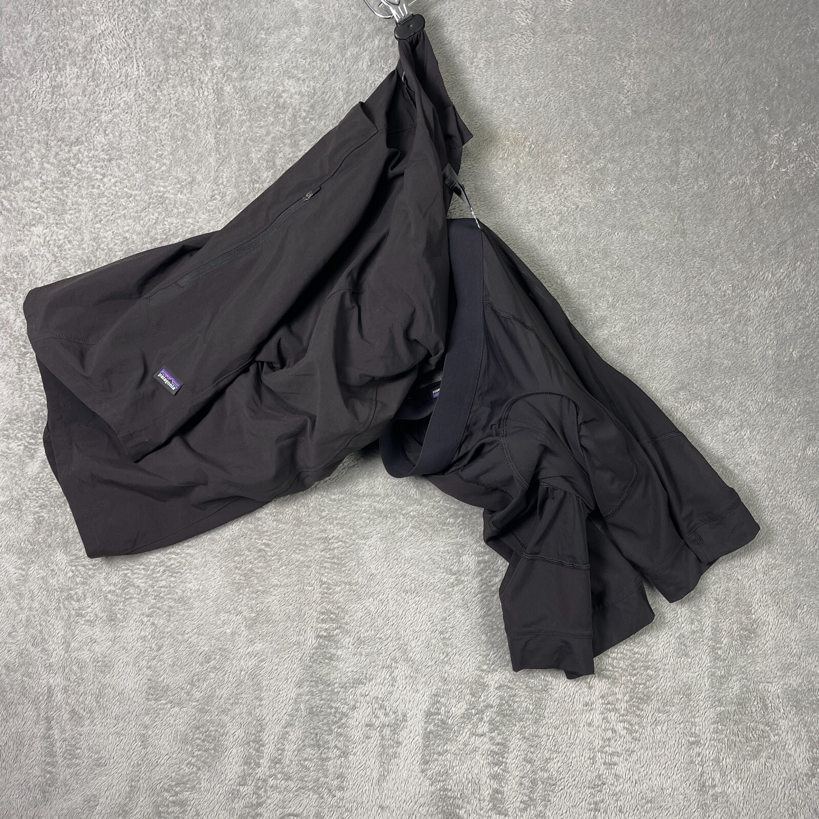 Nwt Patagonia Men’s Dirt Craft  Bike Shorts w/Padded Chamois Liner Black 28 XS thumbnail 6