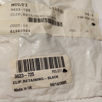 you Arctic Cat Tigershark Pwc Retaining Clip 0623-725 Pkg Of 6