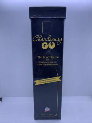 CHARDONNAY GO The Board Game for Wine Lovers, Moms & Other Shameless People (L3)