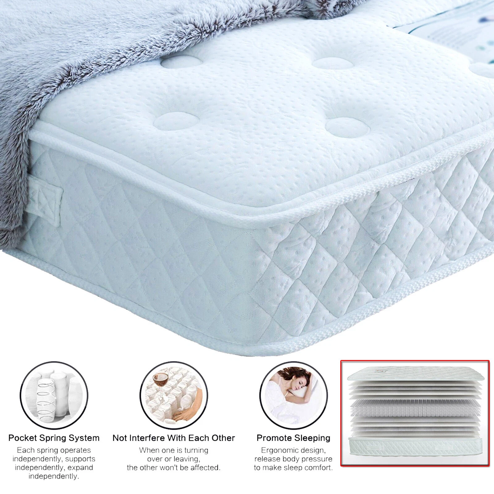 POCKET FIRM MATTRESS