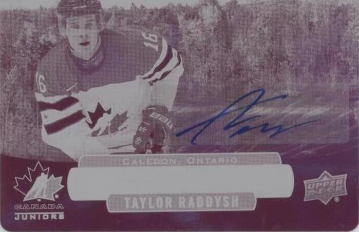 Printing Plate Magenta Autographs
