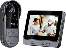 Doorbell Camera Wireless No Subscription 1080P, Waterproof Door Bell Camera with