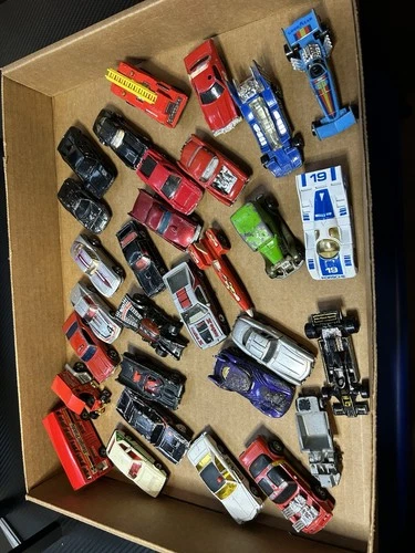 30 Vintage Hot Wheels and other Diecast Cars From The 60’s And 70’s
