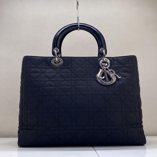 Dior 3634 Denim Lady Dior Black Handbag