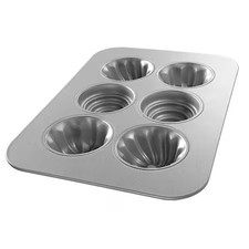 CHICAGO METALLIC 25600 Swirl/Turban/Beehive Mini Cake Pan