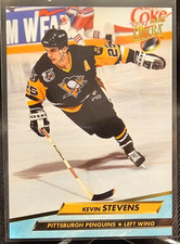 1992-93 Fleer Ultra Kevin Stevens #171 Pittsburgh Penguins