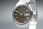 Vintage 1978 [N MINT] SEIKO 7546-7090 Type II Brown Dial Kanji Men Quartz Watch