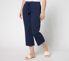 Belle by Kim Gravel Women's Petite Pants PS Packabelle Gotta Blue A688422