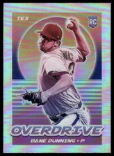 2021 Panini Chronicles - Overdrive Dane Dunning #16 Holo (RC)
