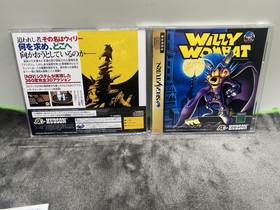 Willy Wombat - Sega Saturn -Japan Import- Complete With Spine Card And Reg Card.