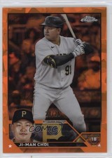 2023 Topps Chrome Update Sapphire Orange 21/25 Ji-Man Choi #USCS208 00em