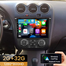 For 2008-2012 Nissan Altima Apple Carplay Car Radio Android 14 Gps Stereo Cam