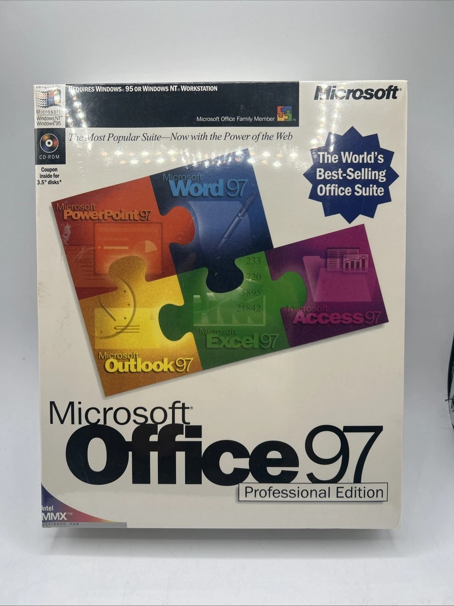 Microsoft Windows 95 CD Office & Business Software for sale | eBay