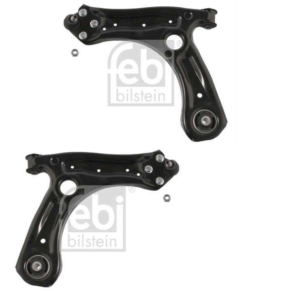 Febi Bilstein Querlenker SET Links & Rechts FüR VW Polo 6R 6C 6R_ 9N_ 6R1 6C1-image