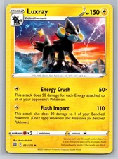 Luxray #051/172 SWSH09: Brilliant Stars Rare - Pokemon Cards H8
