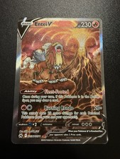 Entei v Crown Zenith Galarian Gallery Holo Ultra Rare Pokémon TCG GG36/GG70