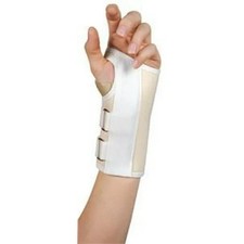 Leader Deluxe Carpal Tunnel Wrist Support Left Hand Beige Large
