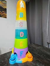 Chicco Stapelturm + Kugelbahn – Komplettset mit 5 Bällen 🎉🎈