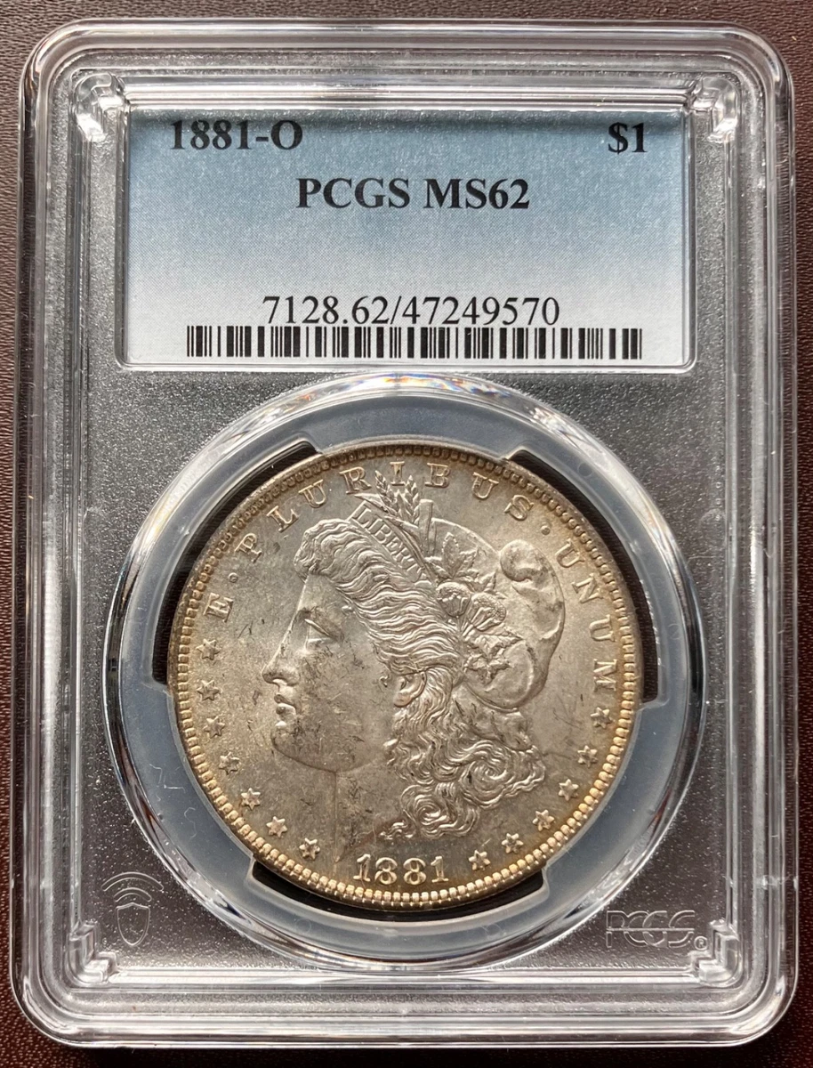 MS 62 Graded 1881 Year Morgan US Dollars (1878-1921) for sale | eBay
