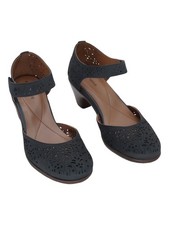 Easy Spirit Womens Cindie Mary Jane Pumps Navy Sz 8M