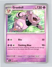 Granbull 038/094 Uncommon Phantasmal Flames Pokemon