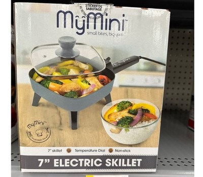 MyMini 7'' Electric Skillet with Temperature Dial Non-stick (Never Opened)