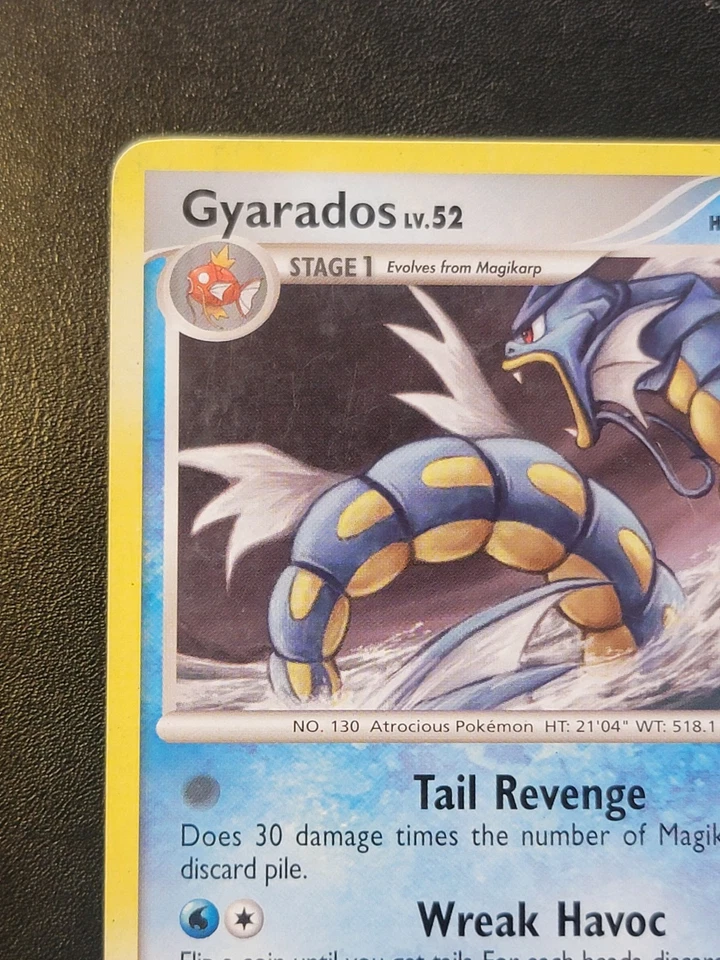 Gyarado 19/100 Ultra Rare Diamond & Pearl Stormfront Pokemon Card 2008 Non Holo  - Image 2 of 4