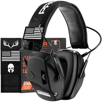 Electronic Ear Protection NRR 23dB with 4X Sound Amplification - Safety