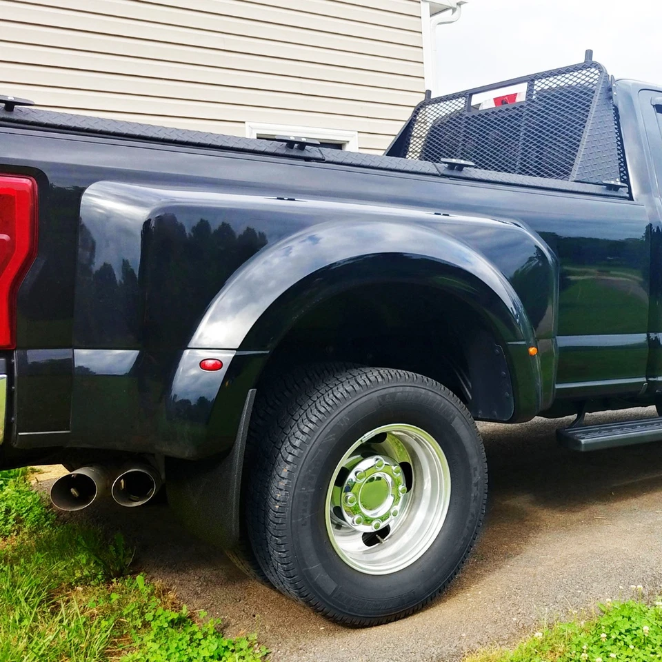 Fits 2017-2018 Ford F250 F350 Super Duty Front+Rear Splash Guards Mud Flaps 4PC Foto 4 de 4