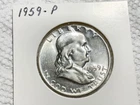 1959 P Franklin Half Dollar UNC.