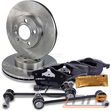 BREMSENSET+BREMSENKIT MIT FÜR VWK BELÜ Ø288+KOPPELSTANGE VORNE FÜR VW SHARAN 7M