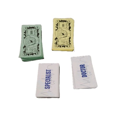 Spongebob Squarepants Operation Game Cards and Money Replacement Parts