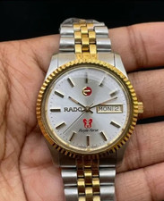 Rado Purple Horse White Dial Two Tone Automatic Men's Watch