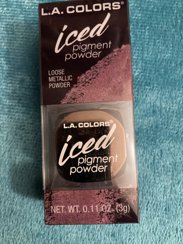 L.A. Polvo de pigmento helado COLORES - Glisten CEP537A maquillaje en polvo metálico suelto - Imagen 1 de 5