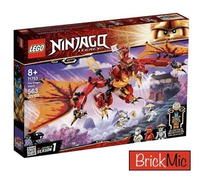 LEGO NINJAGO 71753 Kais Feuerdrache - Legacy Season 1 - Neu & OVP