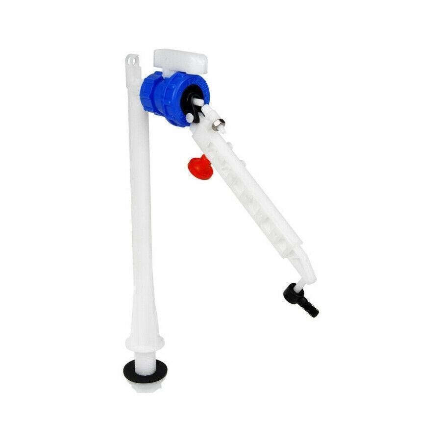 Fluidmaster Delchem Cistern Fill Valve 1/2"" Blue BSP Threaded Shank - B706A - Image 2