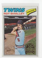 2026 Topps Heritage 1977 Buyback Roy Smalley #66 Stamp Twins