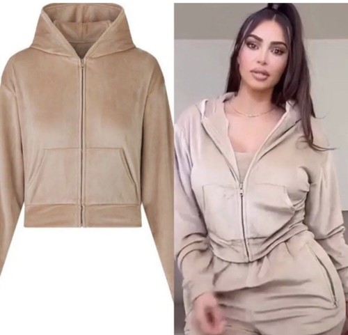 Skims velour hoodie size - Gem