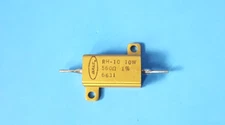 Fixed Resistor, RH-10, Wire Wound, 560 OHM, 1%, 10W, DALE
