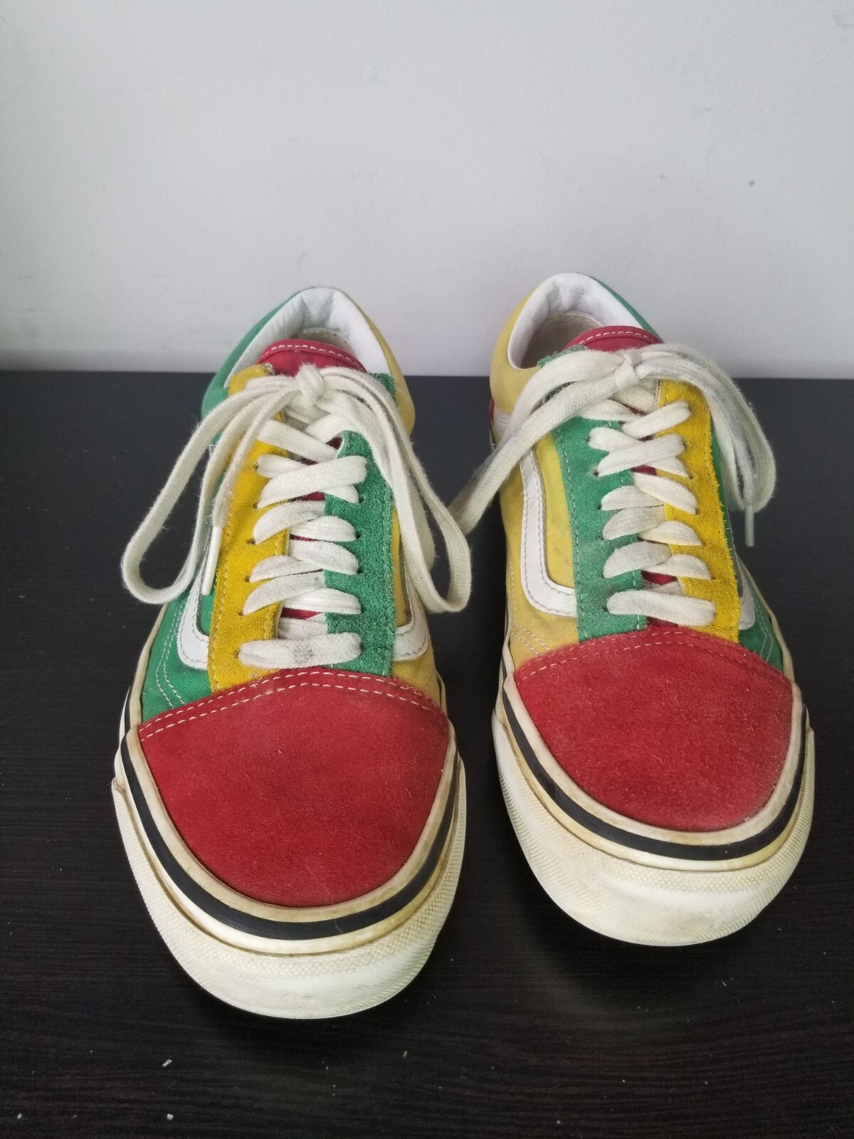 Vans Old Skool 36 DX Anaheim Factory Og Red/Green/Yellow Sneakers