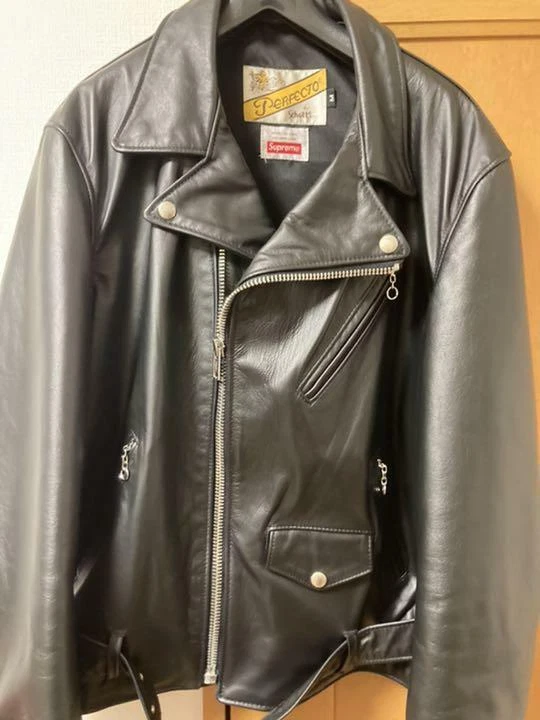 Veste double cuir Schott Perfecto Supreme taille M fabriquée aux États Unis