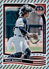 2024 Panini USA Stars & Stripes Stripes Brady Murrietta #104